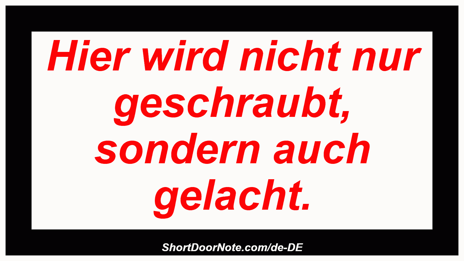 Hier wird nicht nur geschraubt, sondern auch gelacht.
