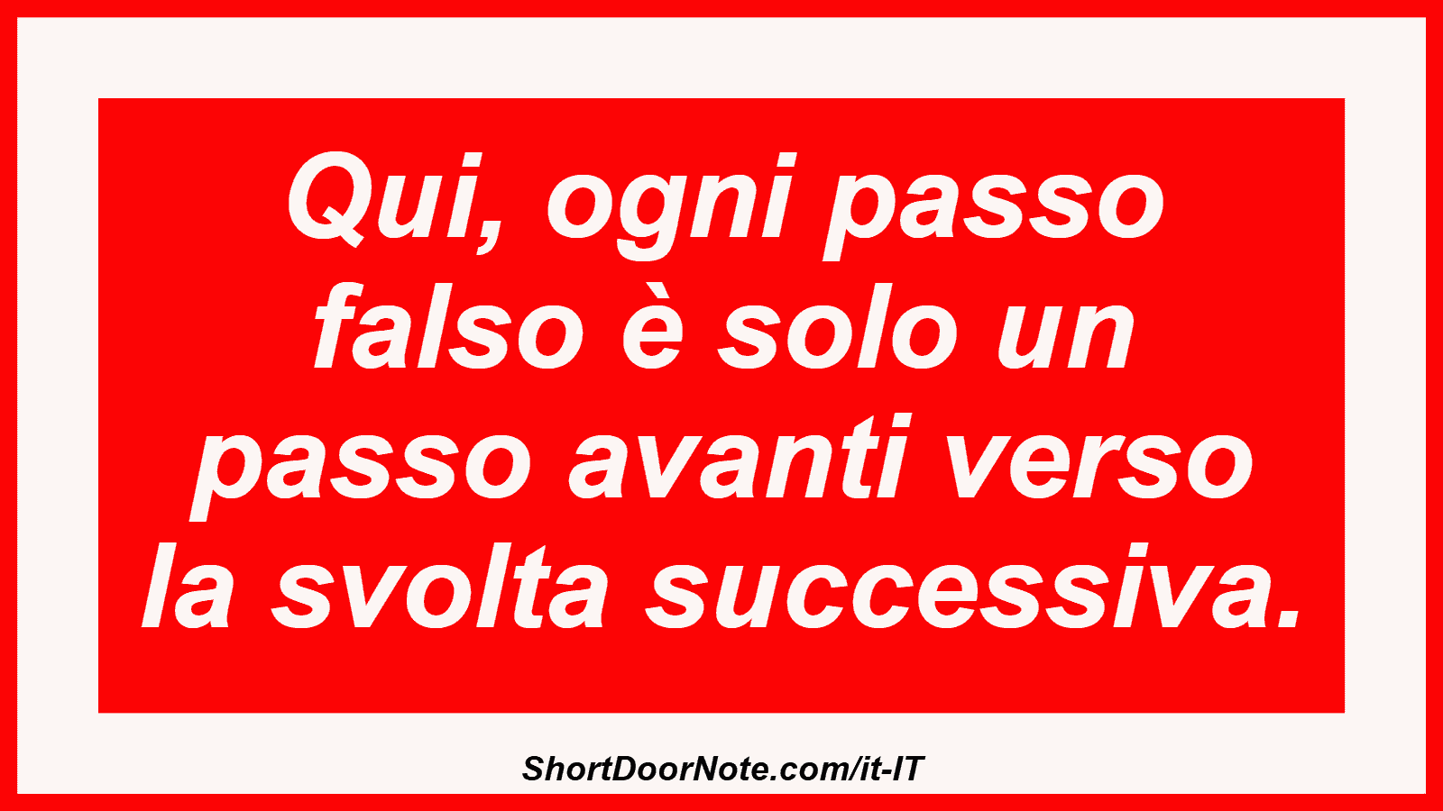 Qui, ogni passo falso è solo un passo avanti verso la svolta successiva.
